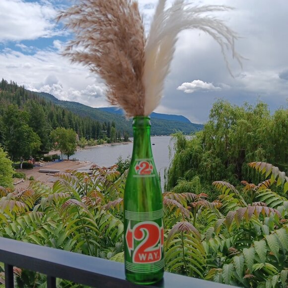 Vintage 2 WAY 10 Oz Glass Pop Bottle Pair Of 2pcs Rare Bottles! - Picture 11 of 13